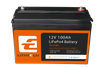 Lithtech TE12100C 32650 Cylindrical Battery Pack 12v 100ah Lithium Ion Batteries